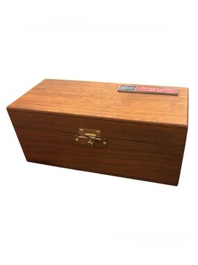 Gilford Spectrophotometer QC Kit Vintage Calibration Standards Wood Case